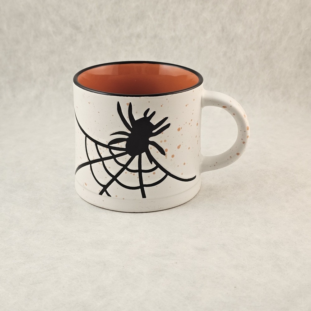 Spider Spiderweb Halloween Mug Coffee Cup Global Design Connections Goth